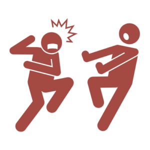 illustration agression